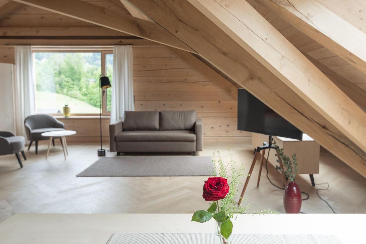 Appartamento Haus Hof 30 Schwarzenberg im Bregenzerwald Esterno foto